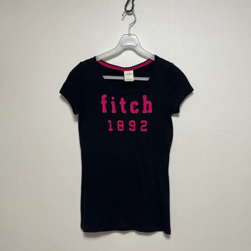 [BUNJANG] Abercrombie & Fitch Fitted Short Sleeve T-Shirt / 아베크롬비  딱붙 반팔 티셔츠