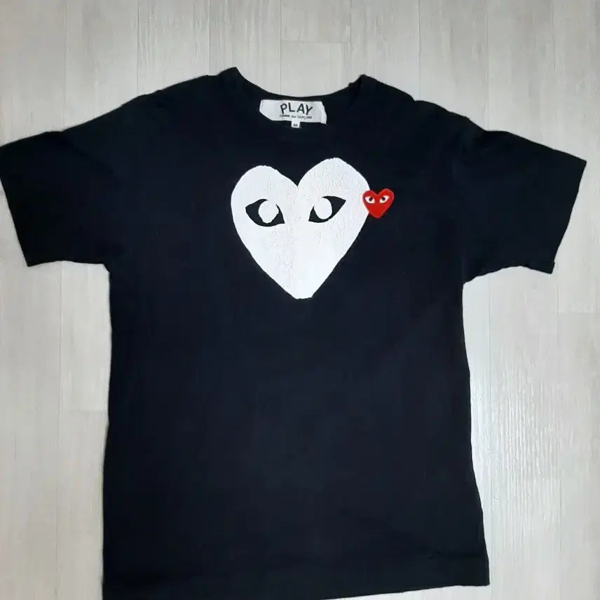 [BUNJANG] Comme des Garçons PLAY Heart T-Shirt (M) / 꼼데가르송 플레이 하트 반팔티 (M)