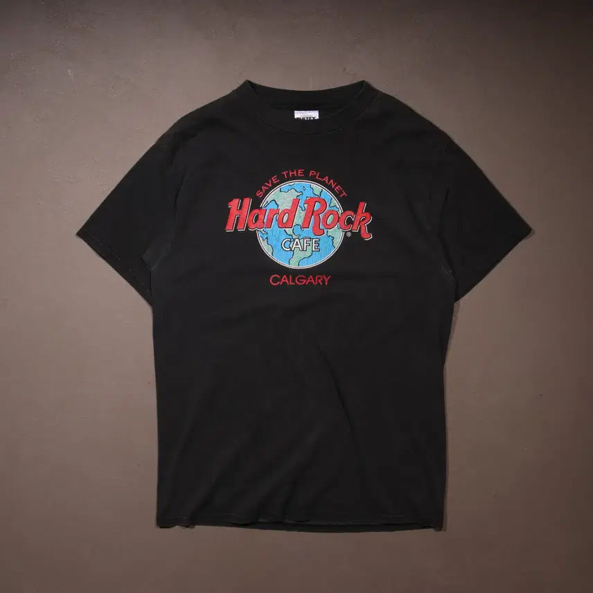 [BUNJANG] Hard Rock Cafe Printing Short Sleeve T-Shirt Size L / 하드락카페 프린팅 반팔티셔츠 A449