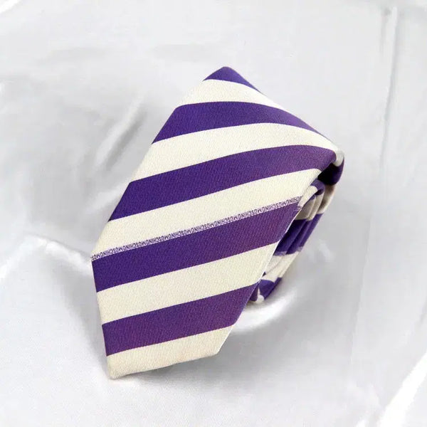 [BUNJANG] Moschino 7.9cm Unused Luxury Italian Necktie / 모스키노 7.9cm 미사용 S등급 이태리 명품넥타이