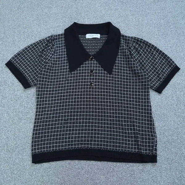 [BUNJANG] Vintage Knit T-Shirt / FREE 빈티지 반팔 니트티 | 0713B15