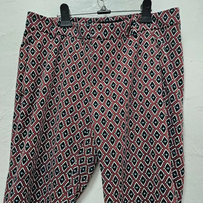 [BUNJANG] ZARA Women's Semi Wide Straight Fit Pants Red Size 30 / ZARA 바지 여 30 J6541