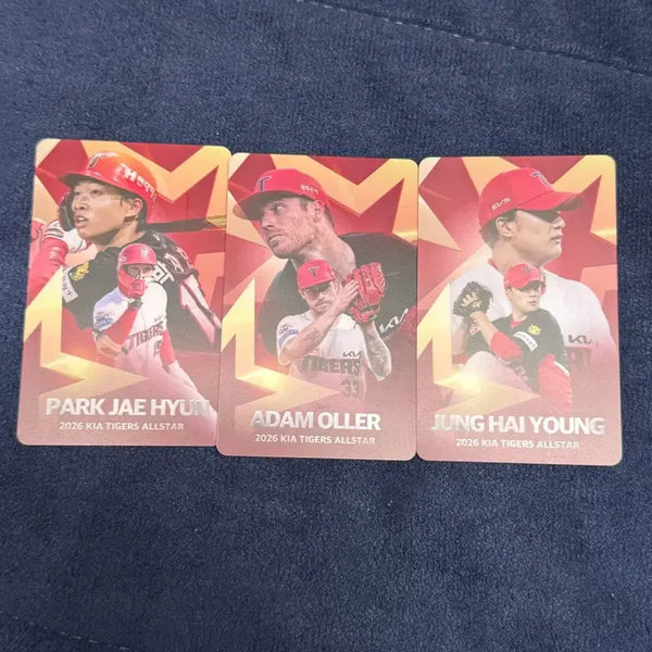 [BUNJANG] Kia Tigers All-Star Photocard Bundle Set / 기아타이거즈 올스타 포카 정해영 올러 박재현 일괄양도 럭드 럭키드로우