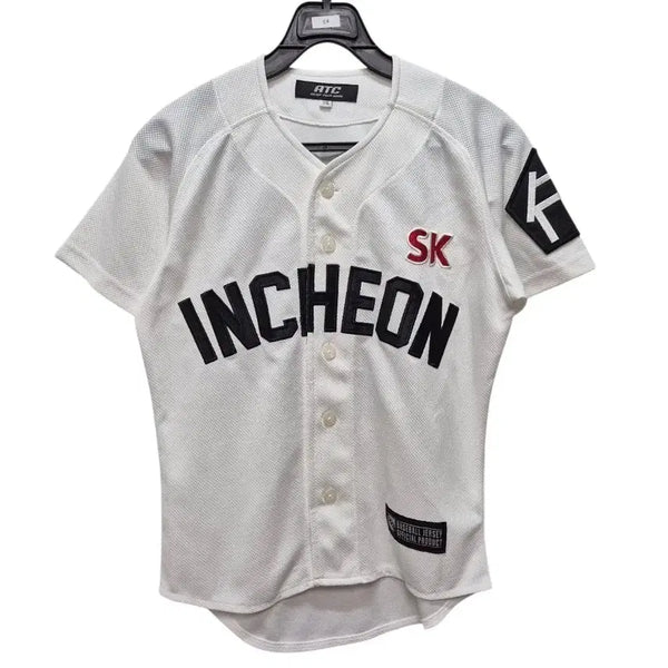 [BUNJANG] SK Wyverns Kim Kang-min Marked Slim Fit Jersey / sk 와이번스 김강민 마킹 유니폼 슬림