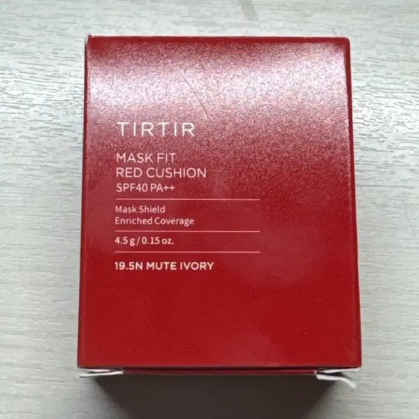 [BUNJANG] TIRTIR Mask Fit Red Cushion SPF40 PA++ 19.5N Mute Ivory / 티르티르 마스크 핏 레드 쿠션 19.5N 뮤트 아이보리