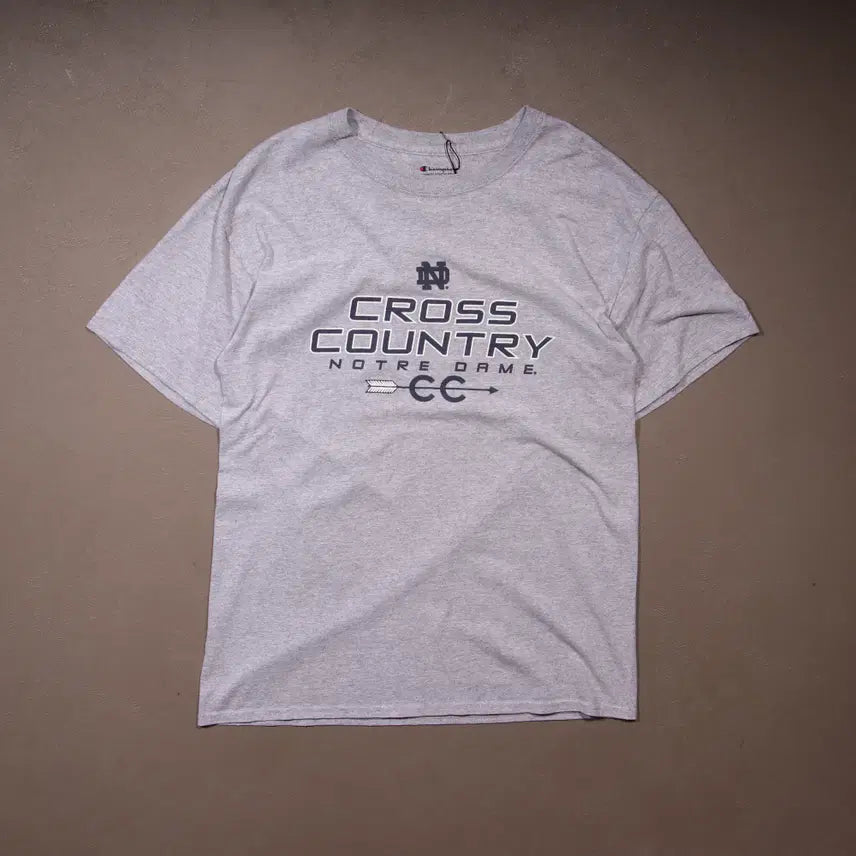 [BUNJANG] Champion College Print Short Sleeve T-Shirt / 챔피온 컬리지 프린틴 반팔티셔츠 A450