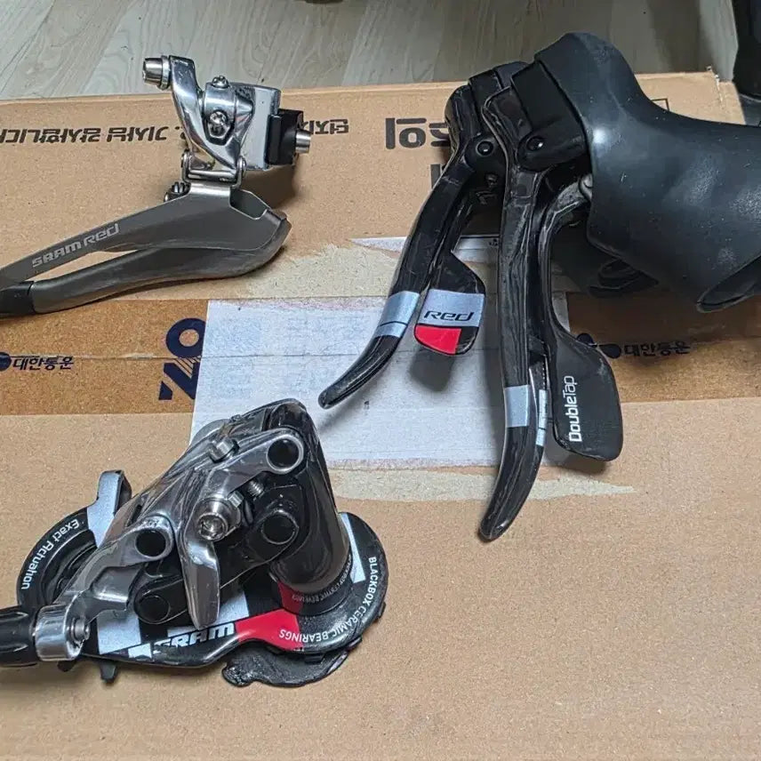 [BUNJANG] SRAM Red 22 DoubleTap Mechanical Rim Brake Groupset / 스램 레드 22 더블탭 3점셋