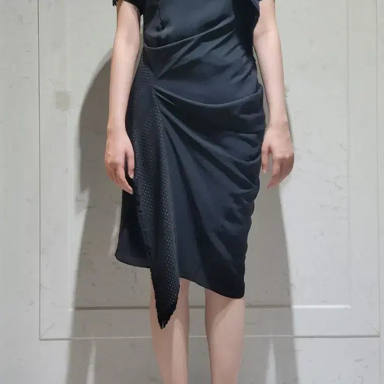 [BUNJANG] MOJOSPAN Black Tassel Dress / 모조에스핀 블랙 태슬원피스