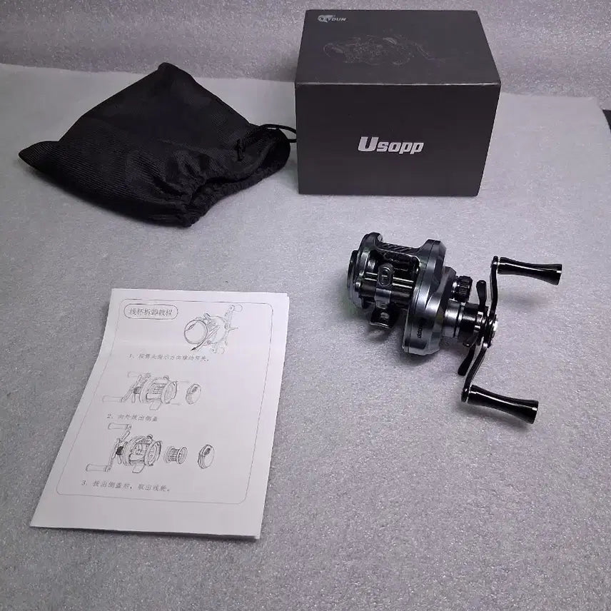 [BUNJANG] LEYDUN USOPP Baitcasting Reel 7.6:1 Carbon Fiber / LEYDUN USOPP 베이트릴 7.6:1 카본