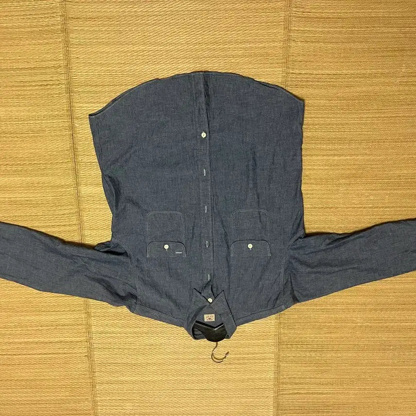 [BUNJANG] Sugarcane Chambray Shirt XL / 슈가케인 샴브레이