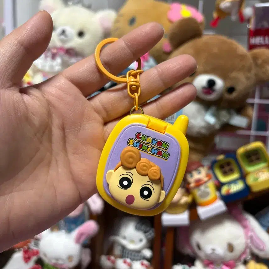 [BUNJANG] Crayon Shin-chan Baby Shin-chan Game Mirror Keychain / 짱구는 못말려 짱아 게임거울키링
