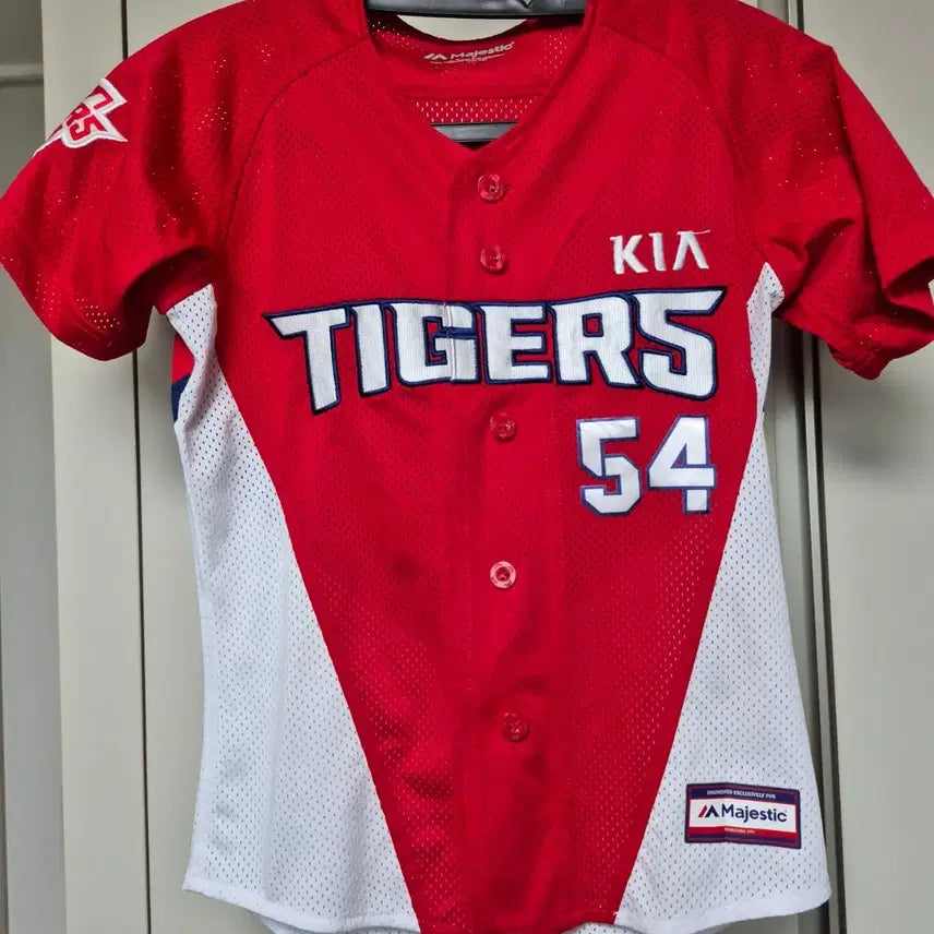 [BUNJANG] Kia Tigers Majestic Authentic Baseball Jersey - Yang Hyeon-jong #54 - Size 85 / 기아타이거즈 유니폼 마제스틱 정품 85사이즈 양현종 마킹 판매합니다