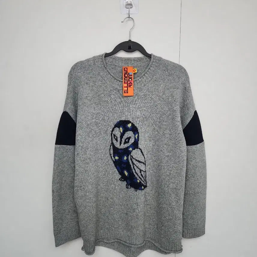 [BUNJANG] Lucky Chouette Women's Owl Knit Sweater / [럭키슈에뜨] 105 여 부엉이니트