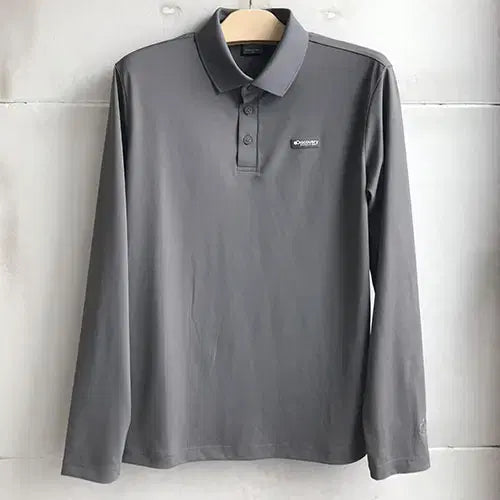 [BUNJANG] Discovery Expedition Dark Beige Kara Spandex T-Shirt Men's 100 / 디스커버리 정품/2023-남100/새거수준