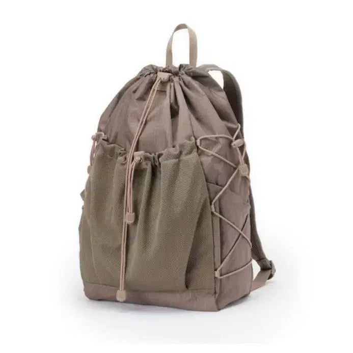[BUNJANG] Muji Water-Repellent Ripstop Backpack Mocha Brown / 무인양품 발수 릴스탑 백팩 모카브라운 새제품