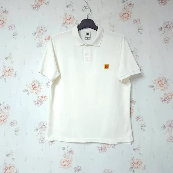 [BUNJANG] Kodak Men's Short Sleeve Polo T-Shirt Ivory / 코닥 정품 남성 반팔카라티 95~100