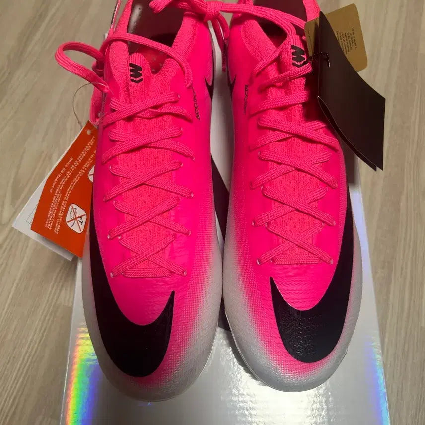 [BUNJANG] Nike Mercurial Vapor 17 Elite FG Soccer Cleats 260mm Pink / 나이키 머큐리얼 베이퍼 17 엘리트 FG 축구화  260사이즈