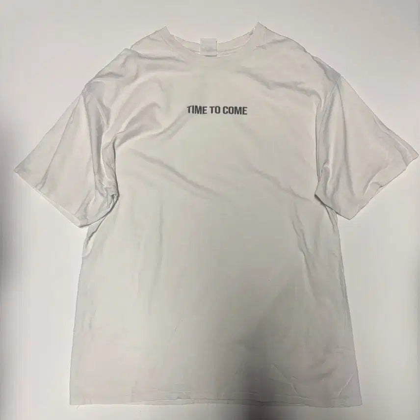 [BUNJANG] Niko and... Big Size Spell Logo Short Sleeve T-Shirt White XL-2XL / 니코앤드 빅 사이즈 스팰로고 반팔 티셔츠 화이트 XL ~ 2XL