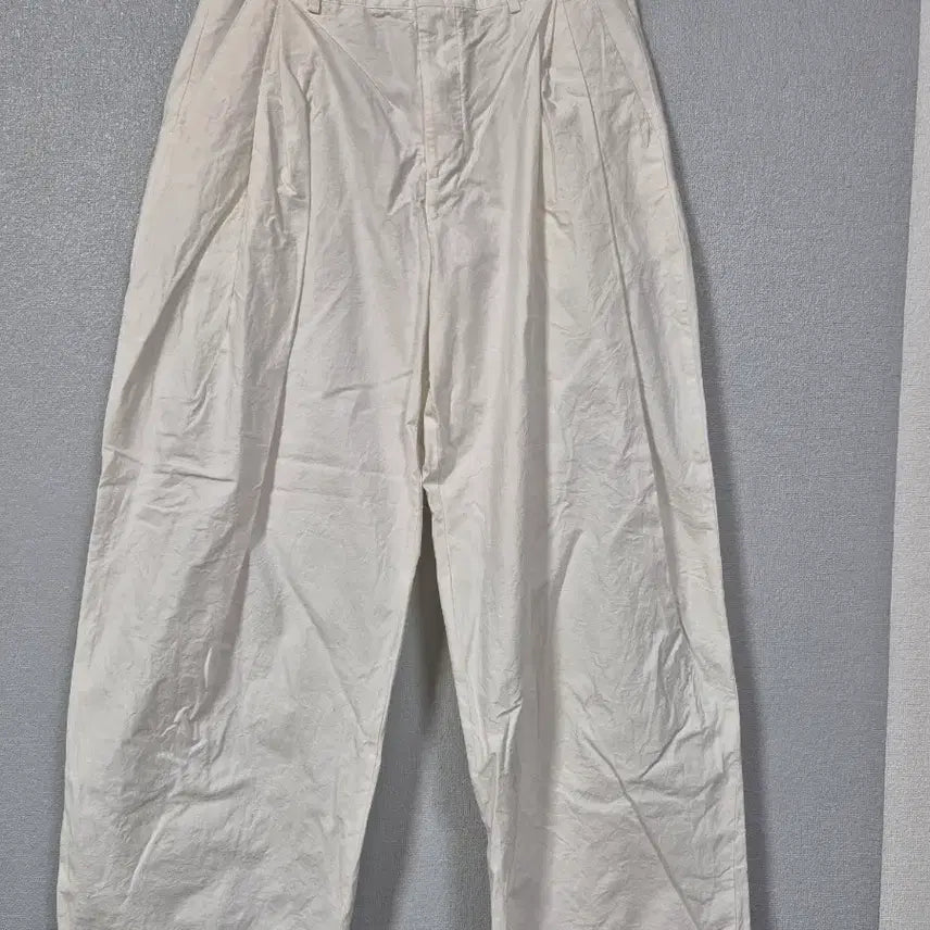[BUNJANG] KIND Pintuck Wider Cotton Pants Size 32 / KIND 핀턱 와이더 면팬츠 32