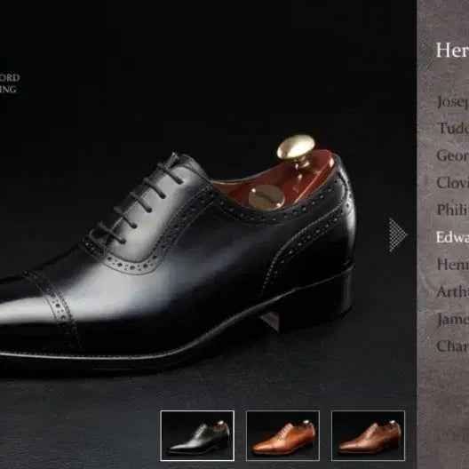 [BUNJANG] Heritage Regal Edward 265mm Black Oxford Shoes / 헤리티지 리갈 9001 에드워드 265mm 블랙 옥스포드 구두