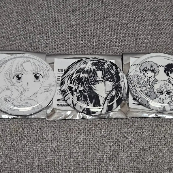 [BUNJANG] Clamp Exhibition Can Badge / 클램프 전시회 캔뱃지 성전 위시 클학탐