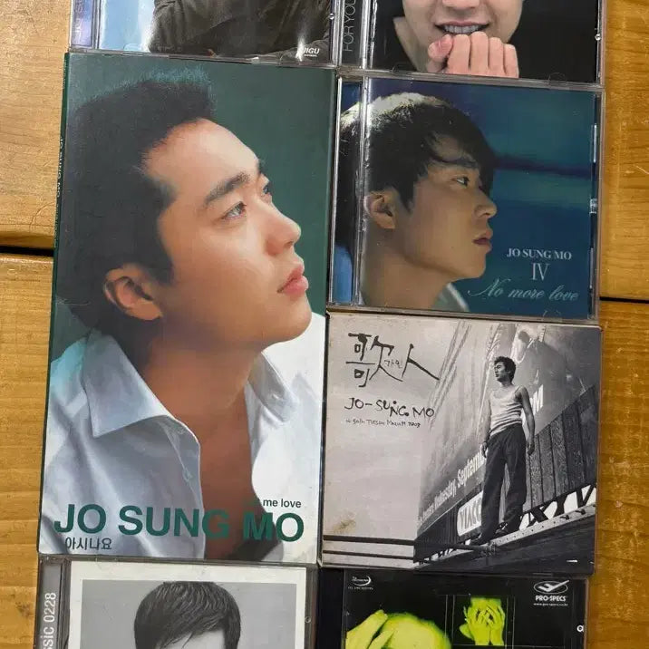 [BUNJANG] Jo Sung Mo CD Collection (Albums 1-5, Classic, VCD) / 조성모 시디 (1집~5집 & 클래식 & VCD)