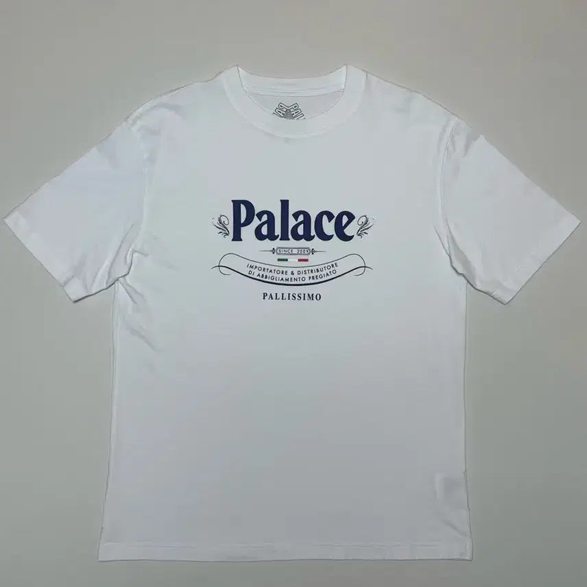 [BUNJANG] Palace Pallissimo T-Shirt White / 팔라스 pallissimo 반팔티 화이트