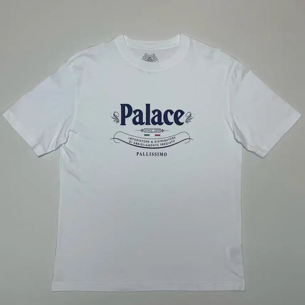 [BUNJANG] Palace Pallissimo T-Shirt White / 팔라스 pallissimo 반팔티 화이트