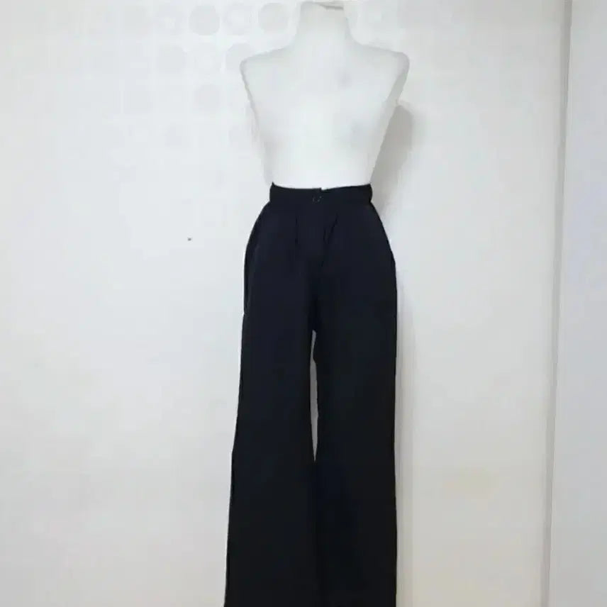 [BUNJANG] Black Bootcut Summer Pants (Size 55) / 부츠컷55 블랙바지55 얇은바지55 여름바지55