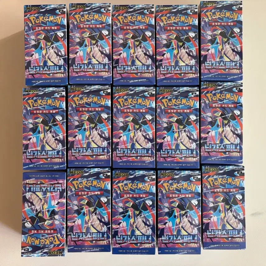 [BUNJANG] Pokemon Card Ninja Spinner 6 Boxes / 포켓몬카드 닌자스피너 6박스