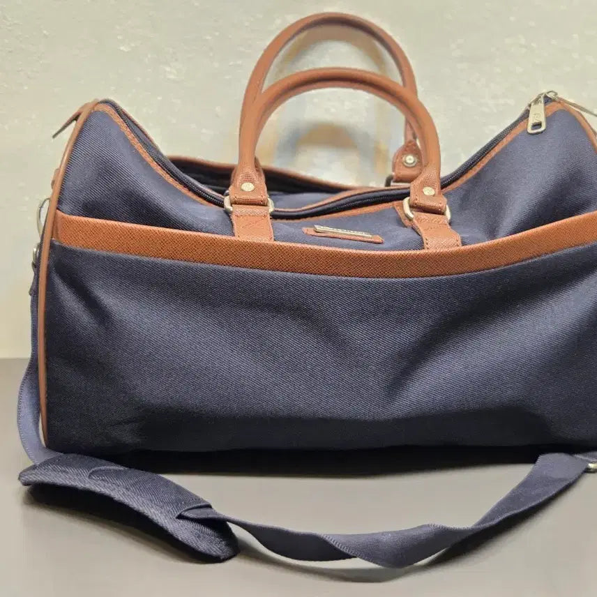 [BUNJANG] Pierre Cardin Boston Bag Navy / 피에르 가르뎅 보스턴 백.네이비