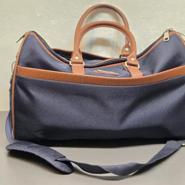 [BUNJANG] Pierre Cardin Boston Bag Navy / 피에르 가르뎅 보스턴 백.네이비