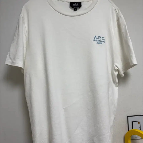 [BUNJANG] A.P.C. Raymond T-Shirt Sky Blue / APC 아페쎄 레이몬드 티셔츠(24년 매장택)