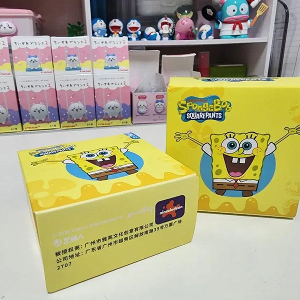 [BUNJANG] SpongeBob SquarePants Official Genuine Portable Mini Mirror (Sealed) / (정품 미개봉)스폰지밥 휴대용 미니거울