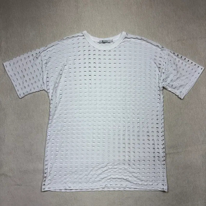 [BUNJANG] Alexander Wang Perforated T-Shirt / 정품 알렉산더 왕 펀칭 티셔츠
