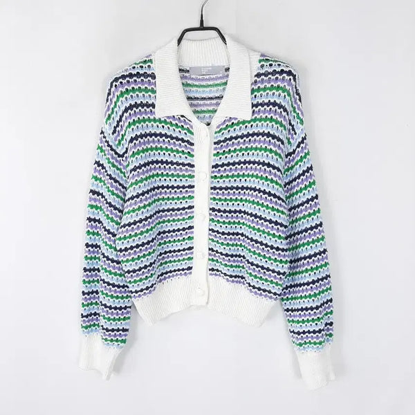 [BUNJANG] 8 Seconds Punching Knit Cardigan M / 에잇 세컨즈 펀칭 니트가디건M
