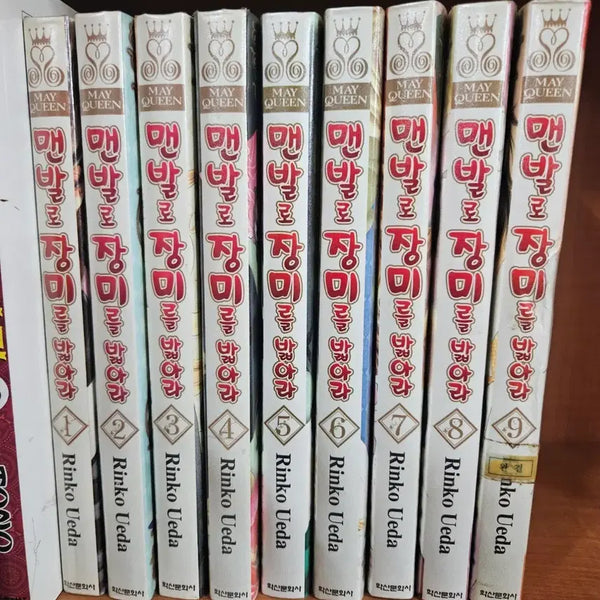 [BUNJANG] Step on the Rose Barefoot Vol. 1-9 Complete / 맨발로 장미를 밟아라1-9완