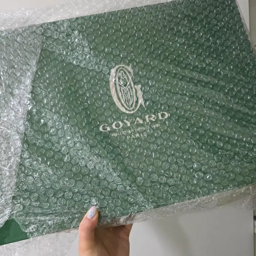 [BUNJANG] Goyard Green L Shoulder Bag / 고야드 그린 L 숄더백