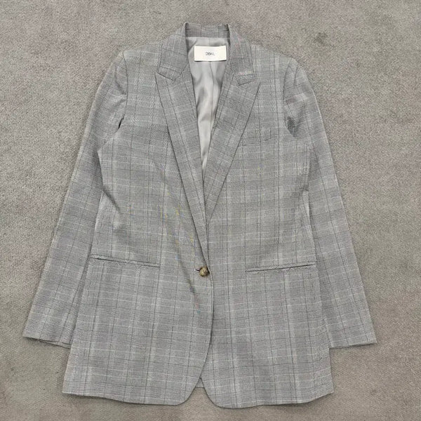 [BUNJANG] 55 Duel Check Pattern Jacket / 55 듀엘 체크 패턴 자켓