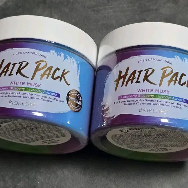 [BUNJANG] Bio Recipe Hair Pack White Musk Set (2 Count) / 바이오레시피 헤어팩 화이트머스크 2개