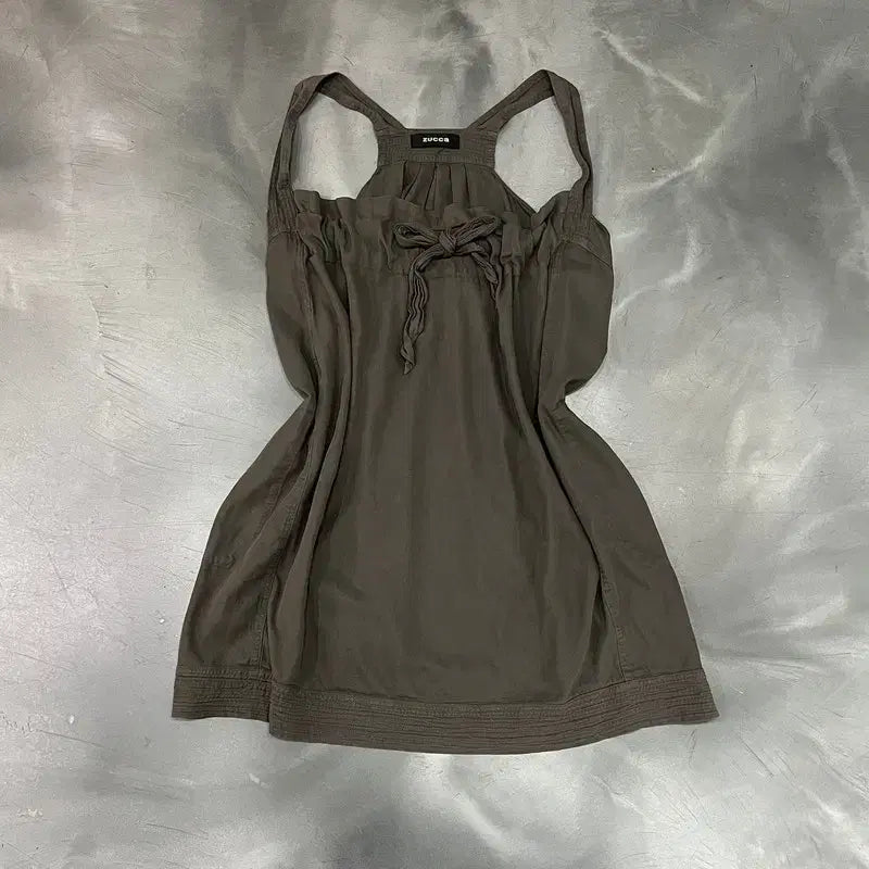 [BUNJANG] ZUCCA Ribbon Tunic Camisole / 주카 리본 튜닉 캐미솔 y18561