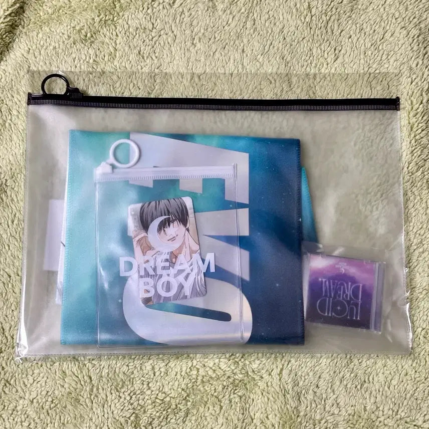 [BUNJANG] Dreamcatcher Siyeon (Dreamy Days) Set POB Postcard Photocard Slogan Keychain / [미개봉] 해피투게더 드림보이 재영 세트 특전 엽서 포카 슬로건 키링