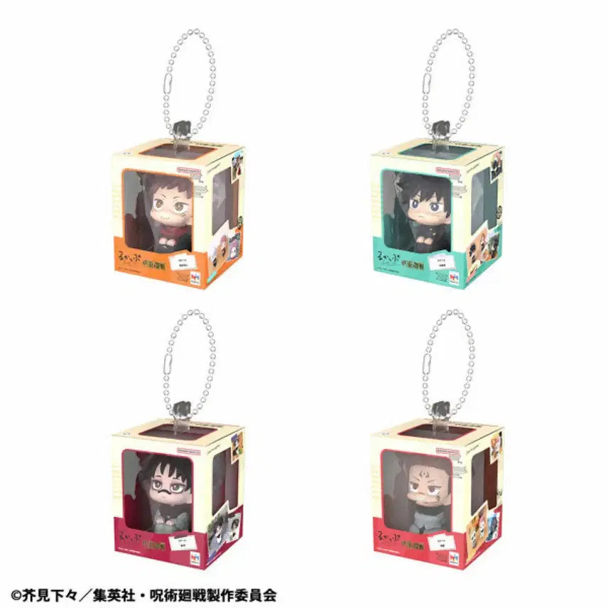 [BUNJANG] Jujutsu Kaisen Mini Look Up Figures Set (Itadori, Megumi, Choso, Sukuna) - Sealed / 주술회전 미니룩럽 4종 미개봉 이타도리 메구미 쵸소우 스쿠나