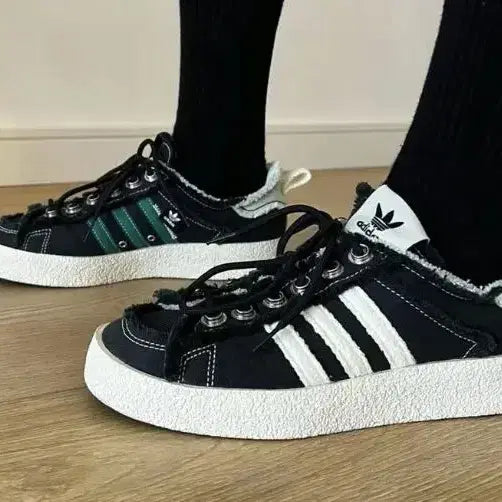 [BUNJANG] Adidas x Song for the Mute Campus 80s Core Black Cream White / 아디다스 x 송 포 더 뮤트 캠퍼스 80s 코어 블랙 크림 화이트