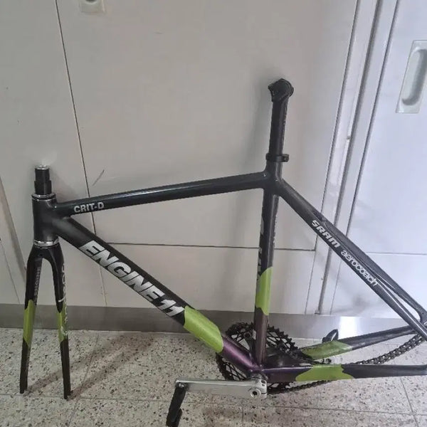 [BUNJANG] Engine11 Crit D Frame Set Poison Green / 엔진11 포이즈그린 크릿디 프셋