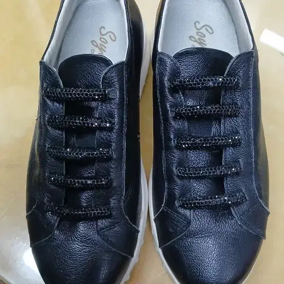 [BUNJANG] SOYOU Casual Leather Sneakers / 여성신발 소유 캐주얼 가죽 운동화