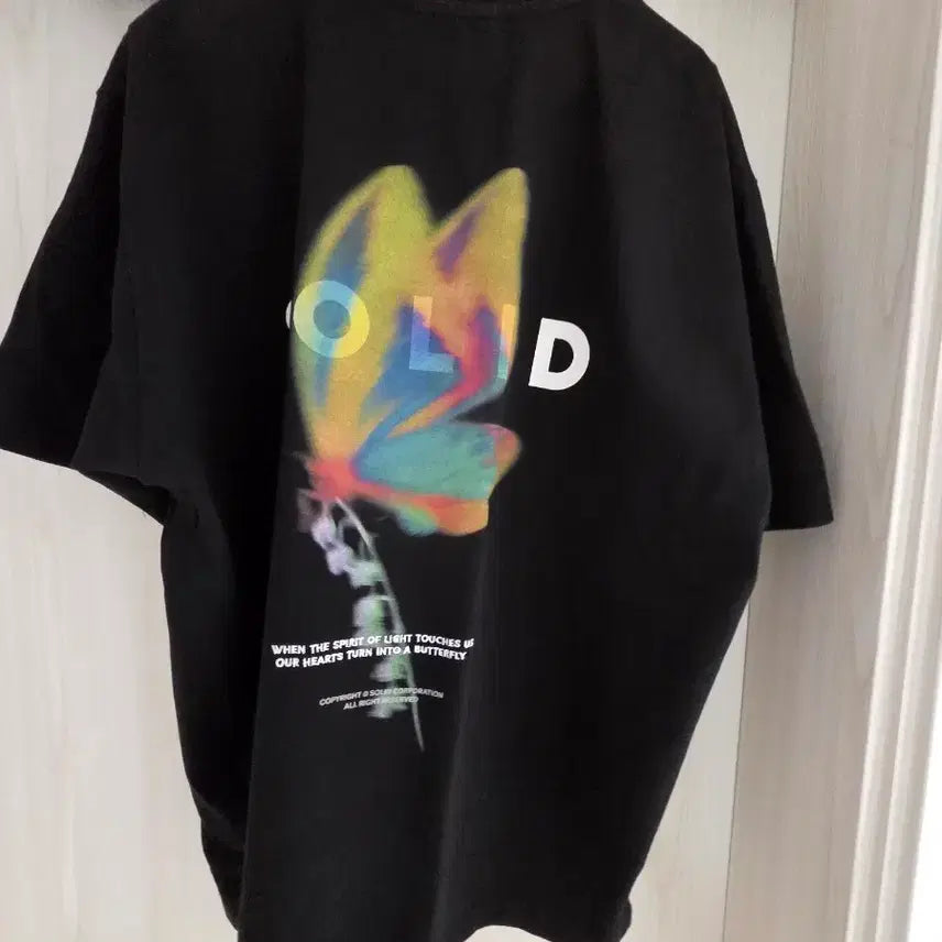 [BUNJANG] SOLID Butterfly Graphic T-Shirt / 솔리드 나비티 50