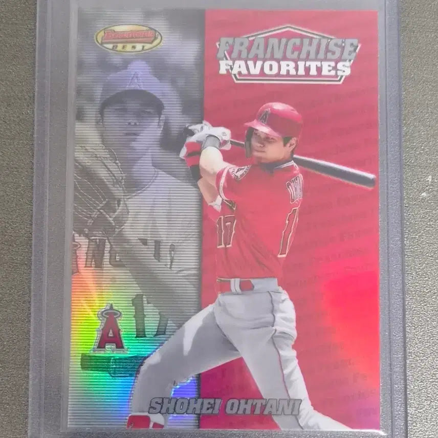 [BUNJANG] Shohei Ohtani 2020 Franchise Favorite Baseball Card / 쇼헤이 오타니 프랜차이즈 페이버릿 카드