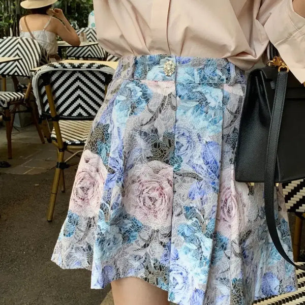 [BUNJANG] Bycini Louis Flower Pattern Shorts / 바이씨니 루이스꽃반바지