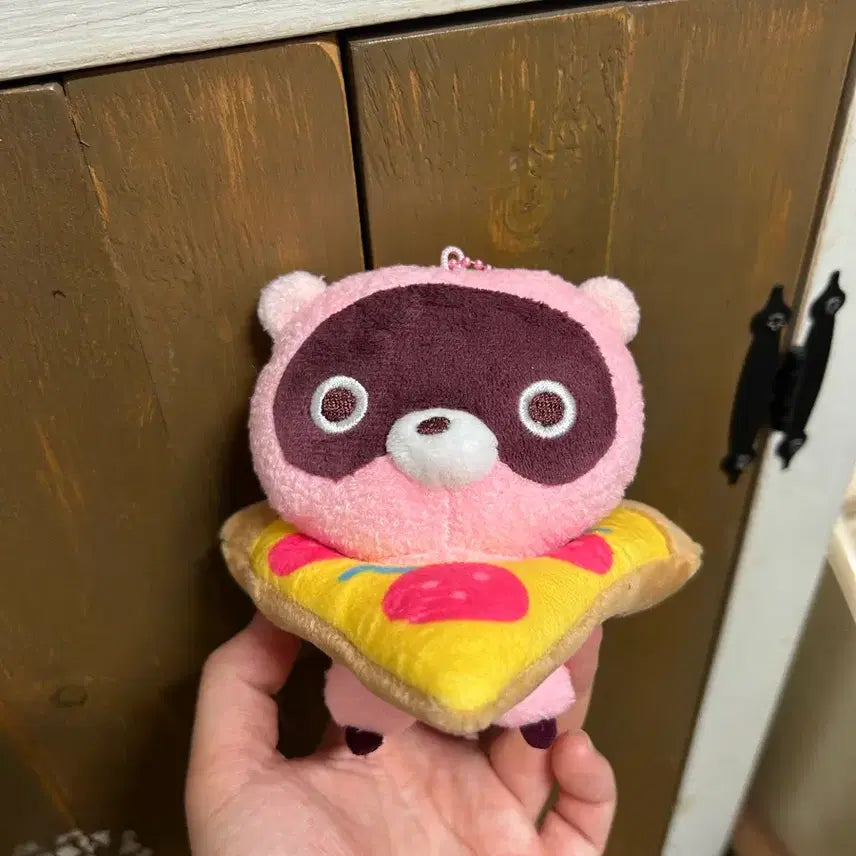 [BUNJANG] Duguri Pizza Keychain / 도구리 인형 피자 키링